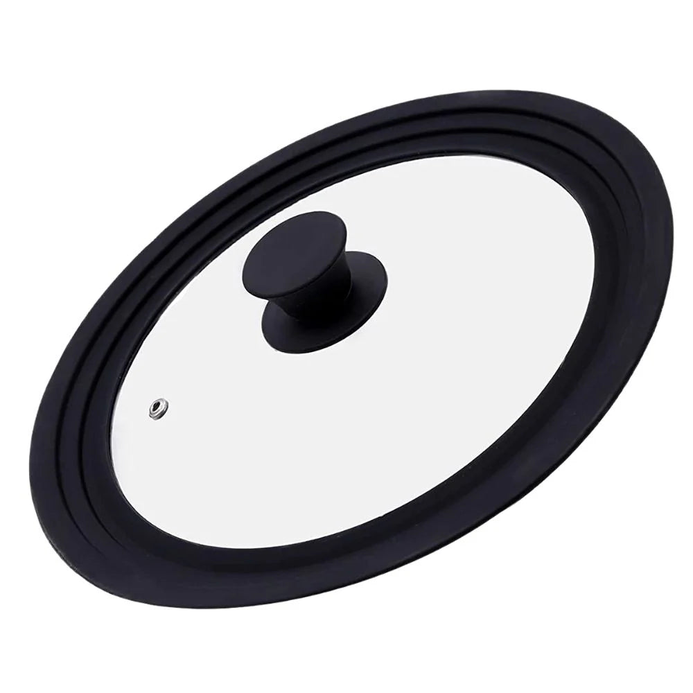 Coperchio 3 in 1 - vetro/silicone
