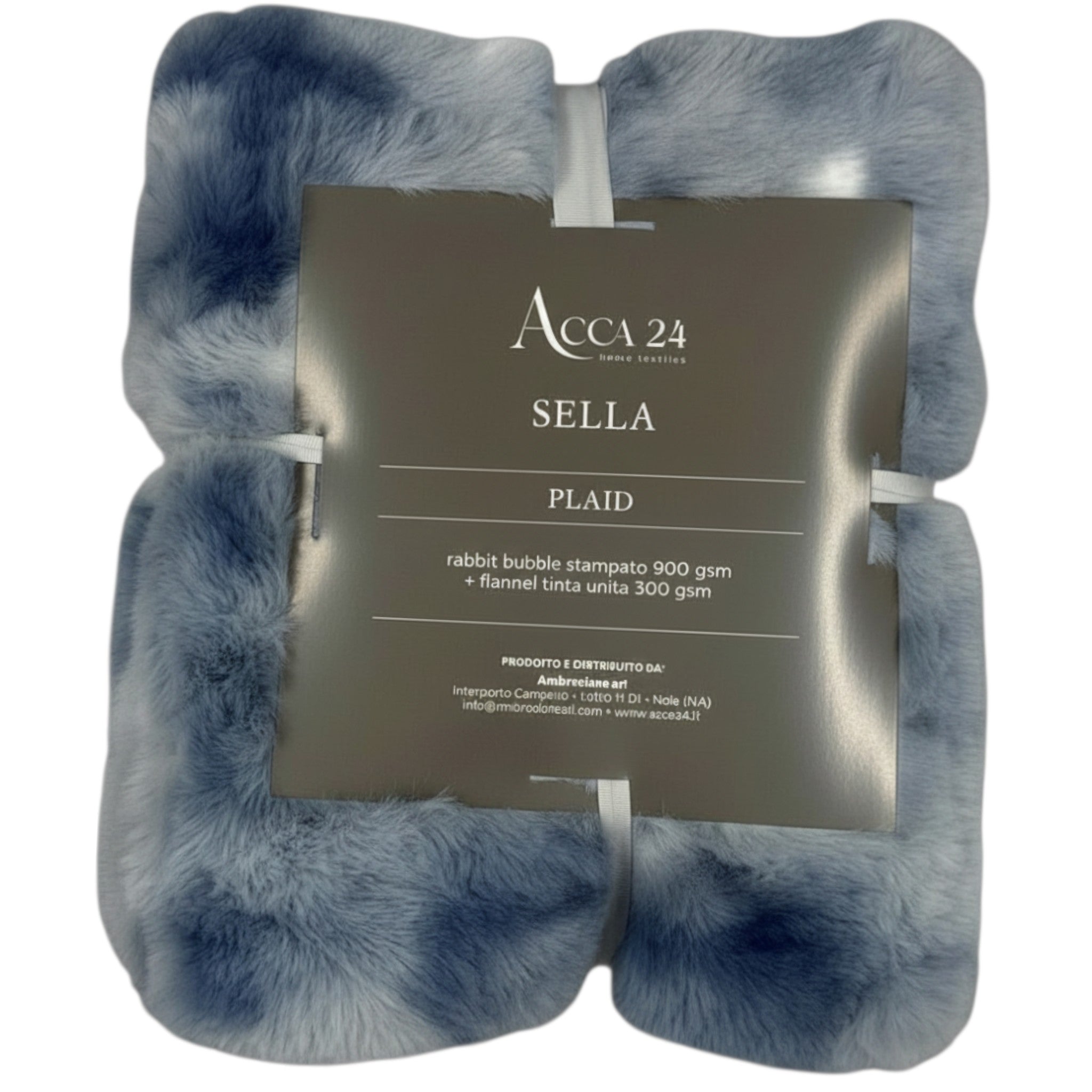 Plaid Acca24 - Sella - Blu