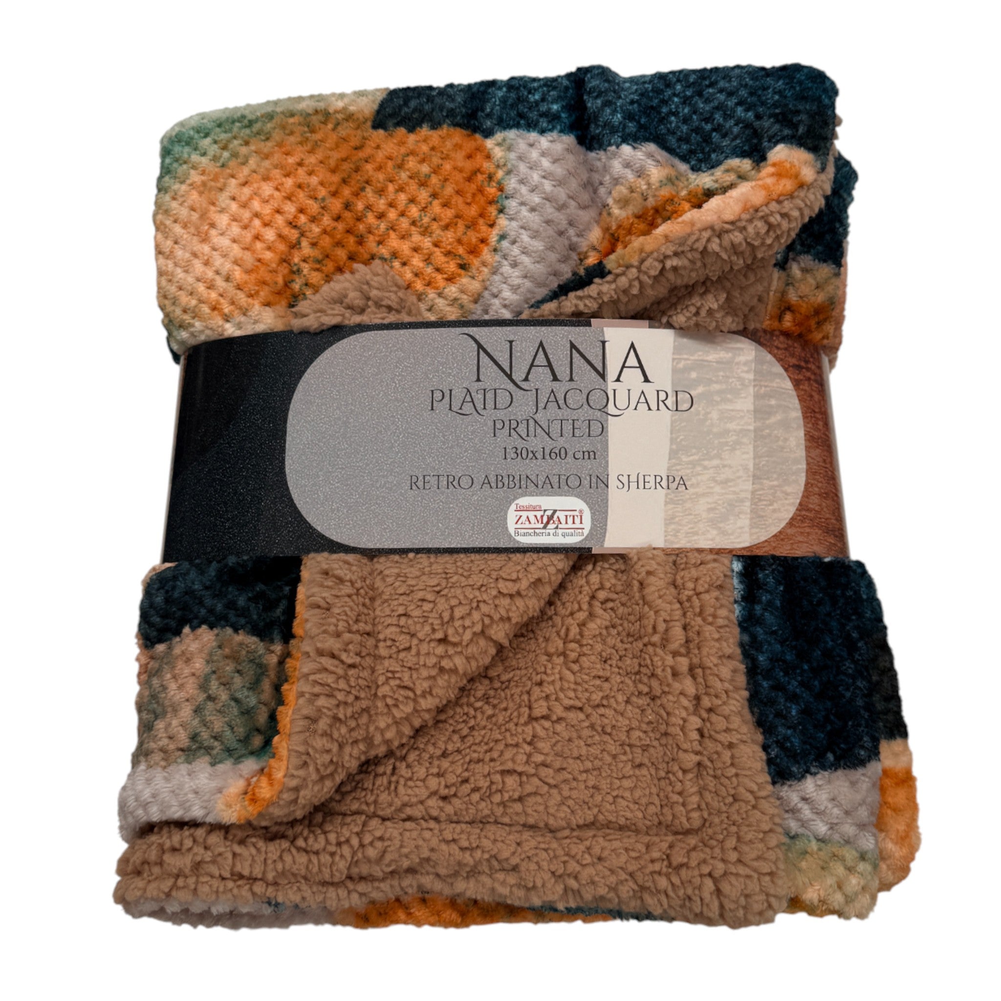 Plaid Nana - Multicolore Blu