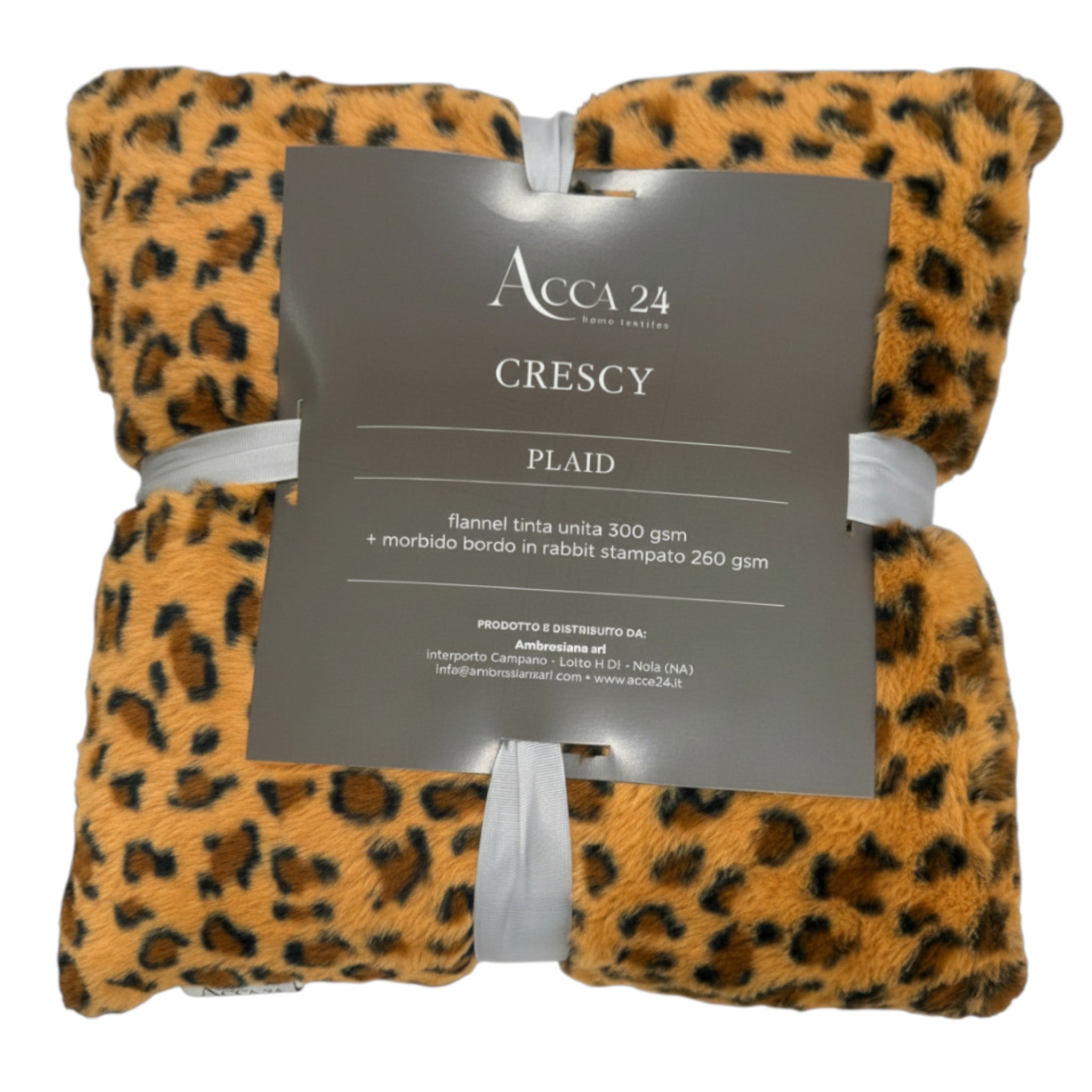 Plaid Acca24 - Crescy - Grigio