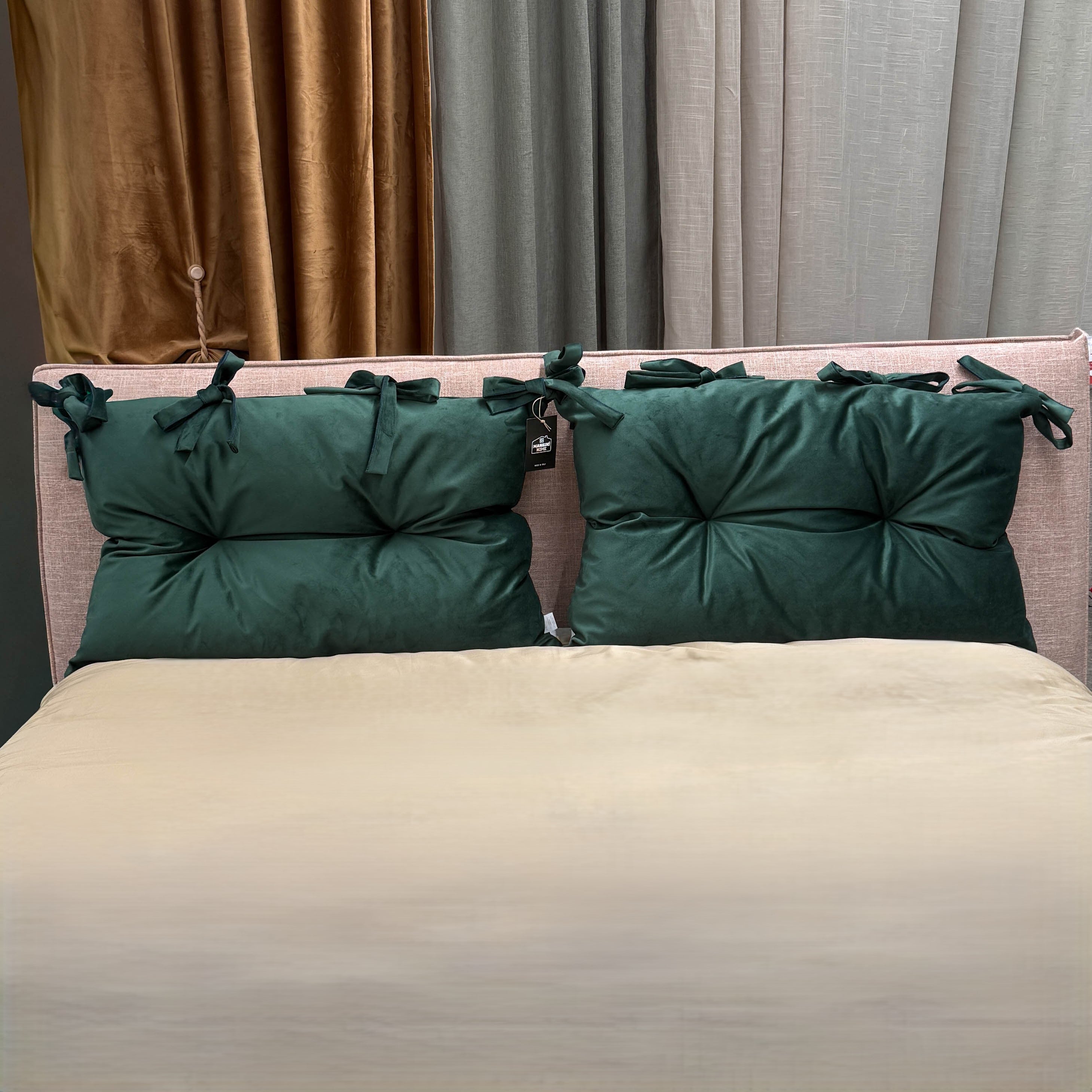 Cuscino - Fiocchi - Verde