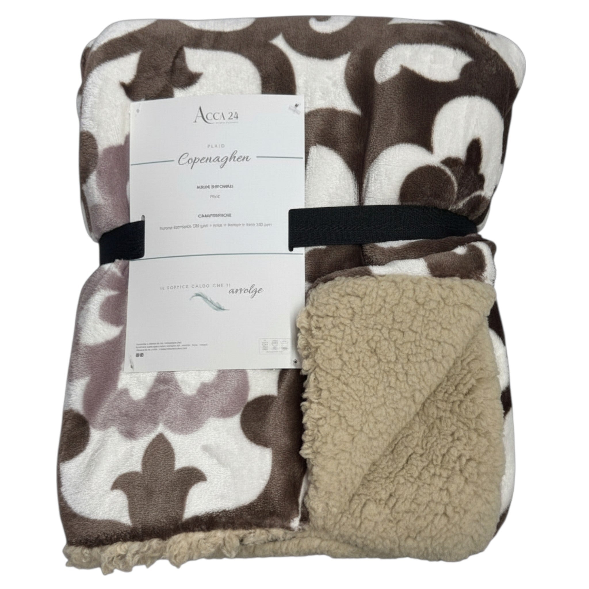 Plaid Acca24 - Copenaghen - marrone