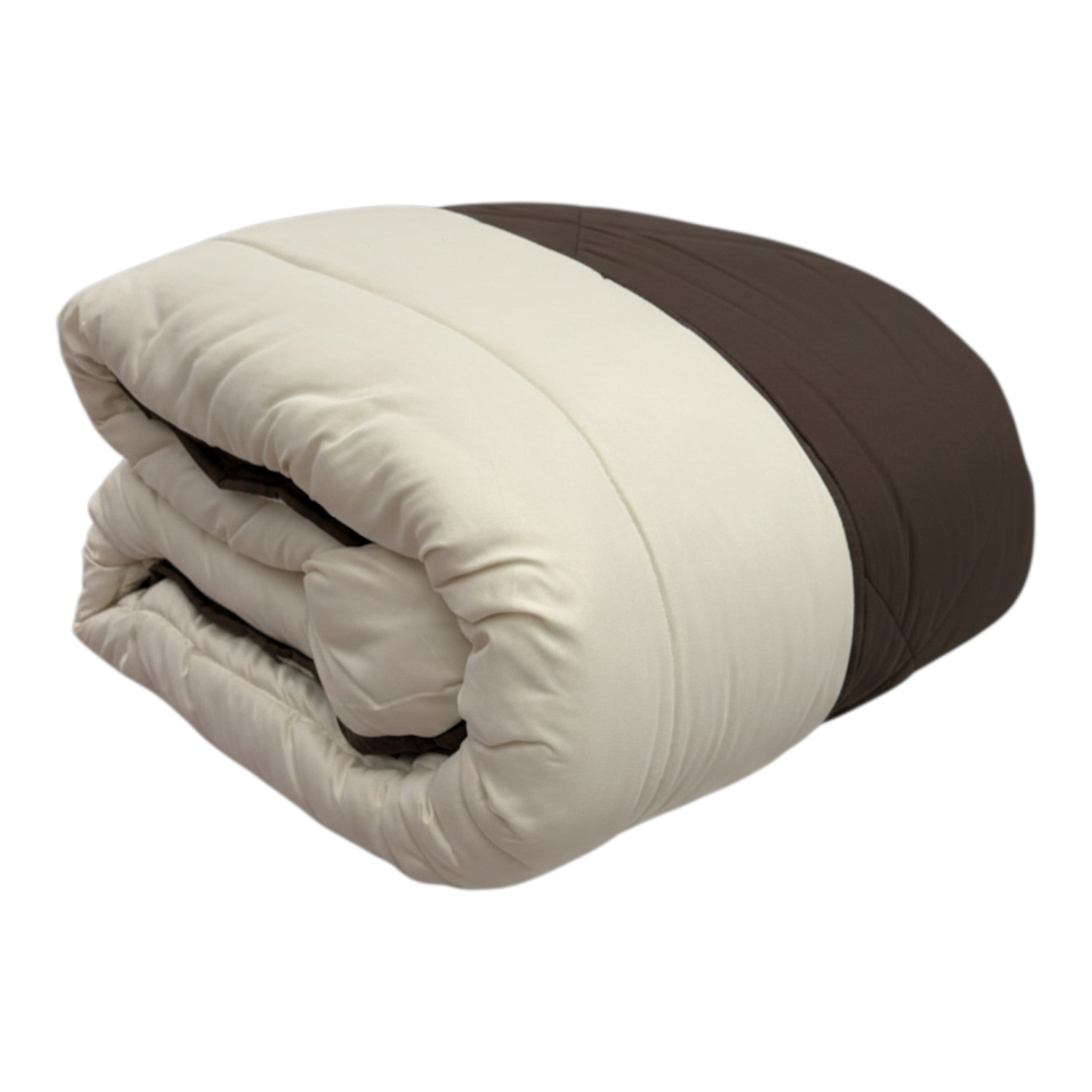 Trapunta - bicolore beige/marrone