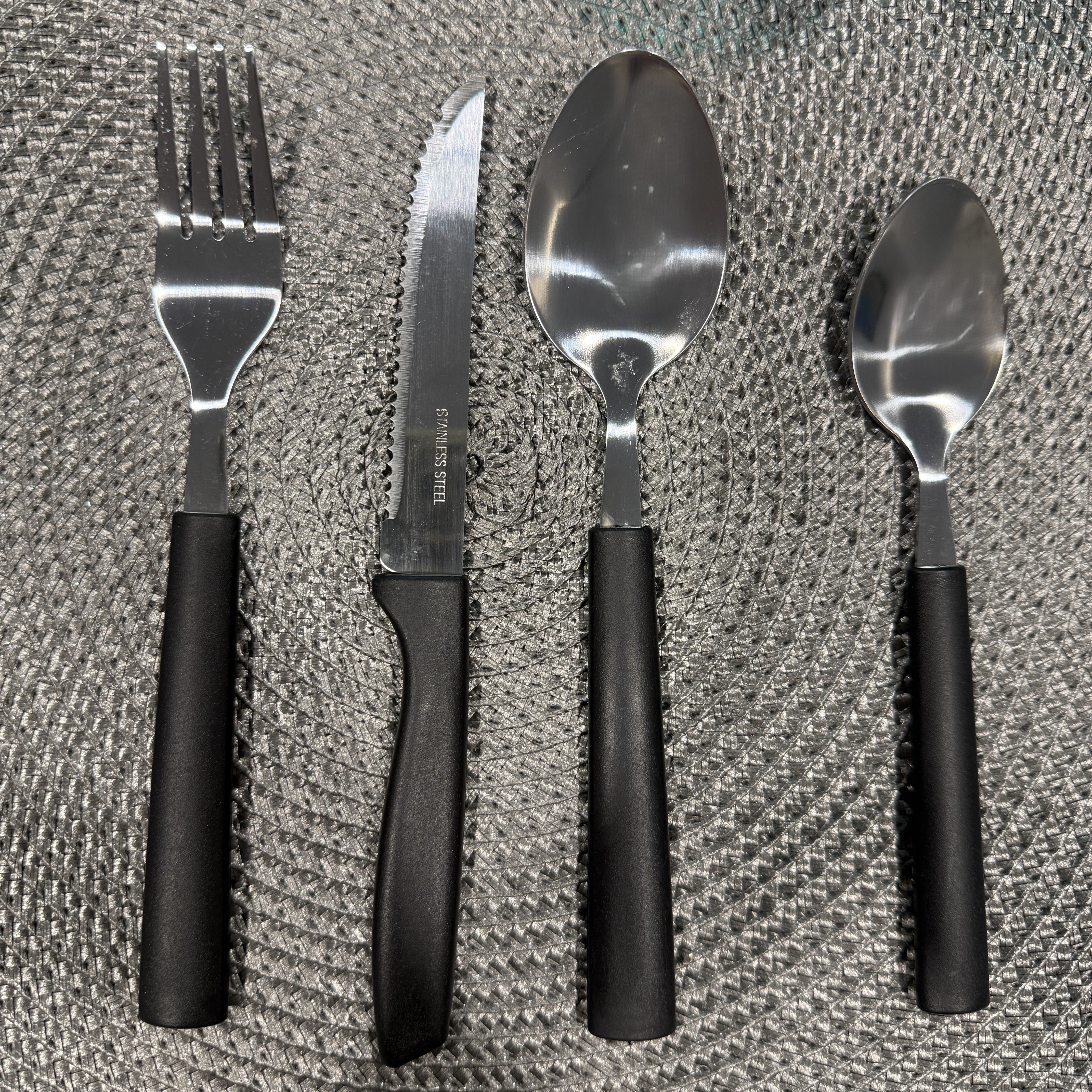 Spring Box Quadri Blu