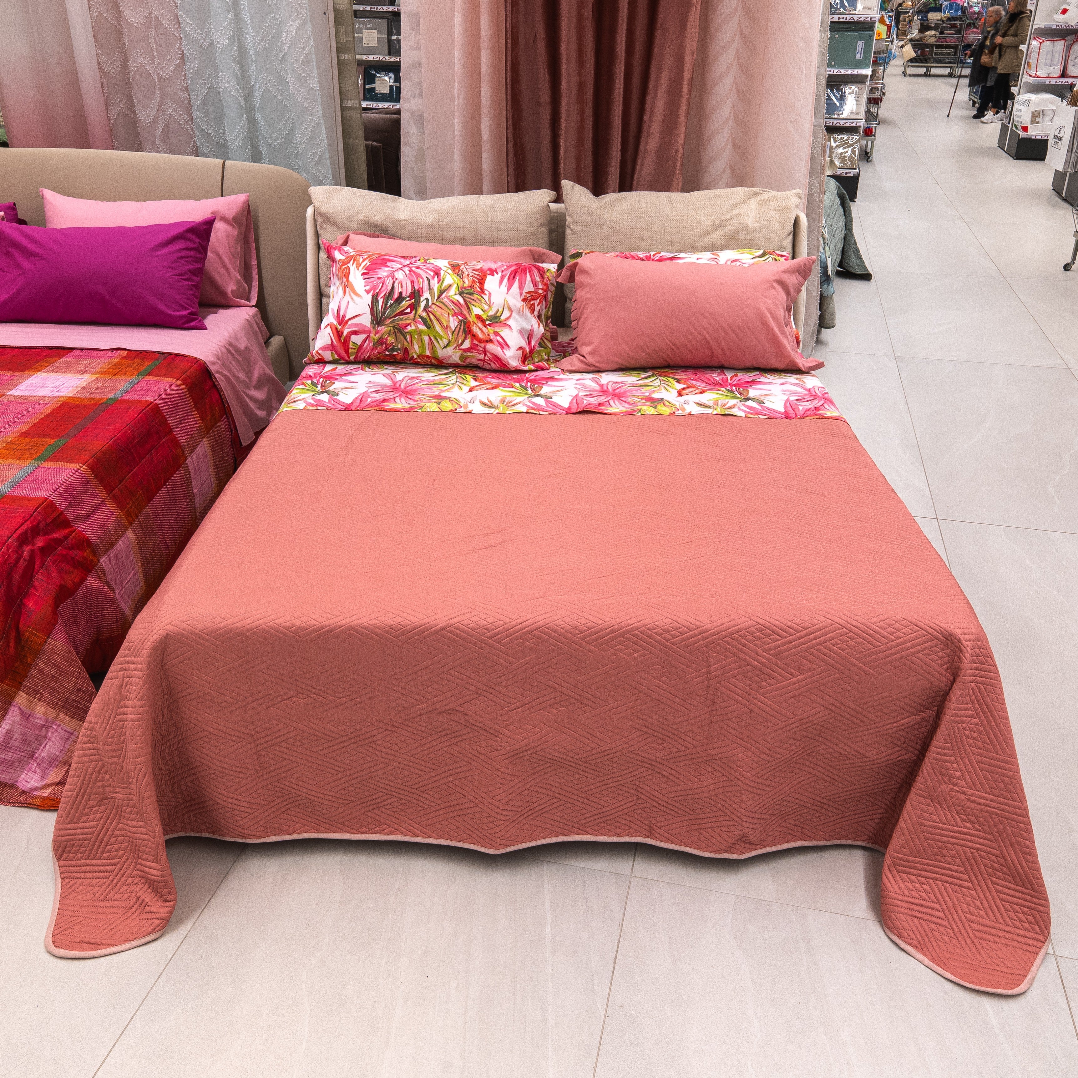 Completo letto LineaOro - Diantree - Rosa