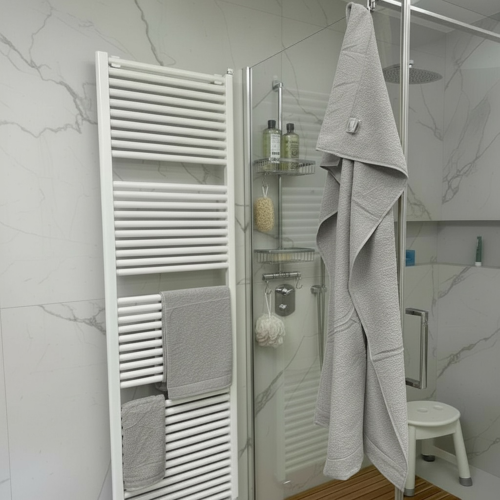 Telo-Viso-Ospite spugna - Grigio chiaro