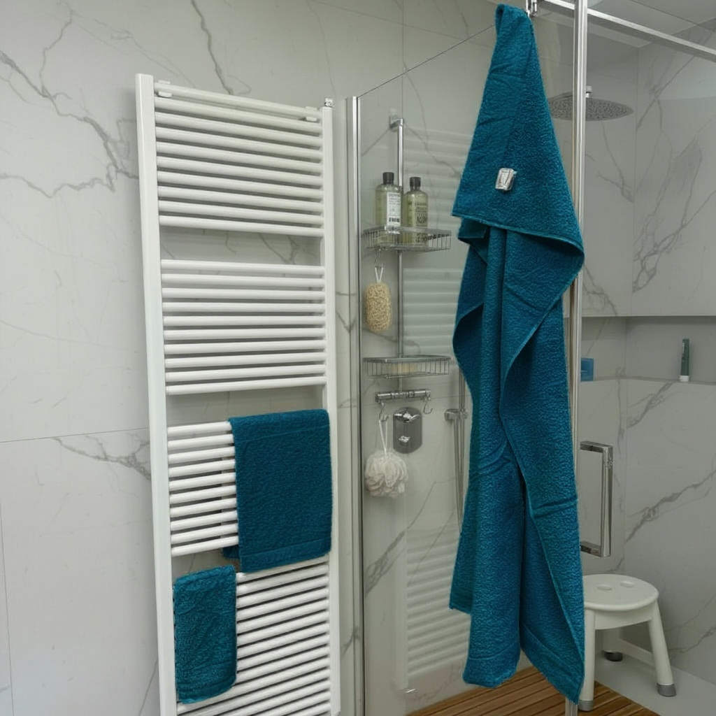 Telo-Viso-Ospite spugna - Verde petrolio