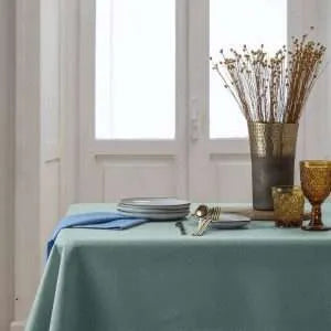 Tovaglia antimacchia Klin - Verde acqua