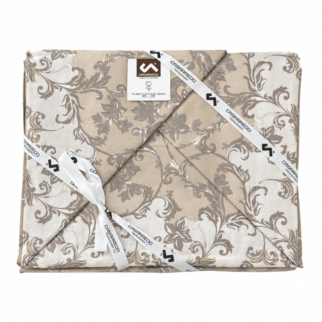 Coppia lenzuola Casarredo - Ramage - Senape