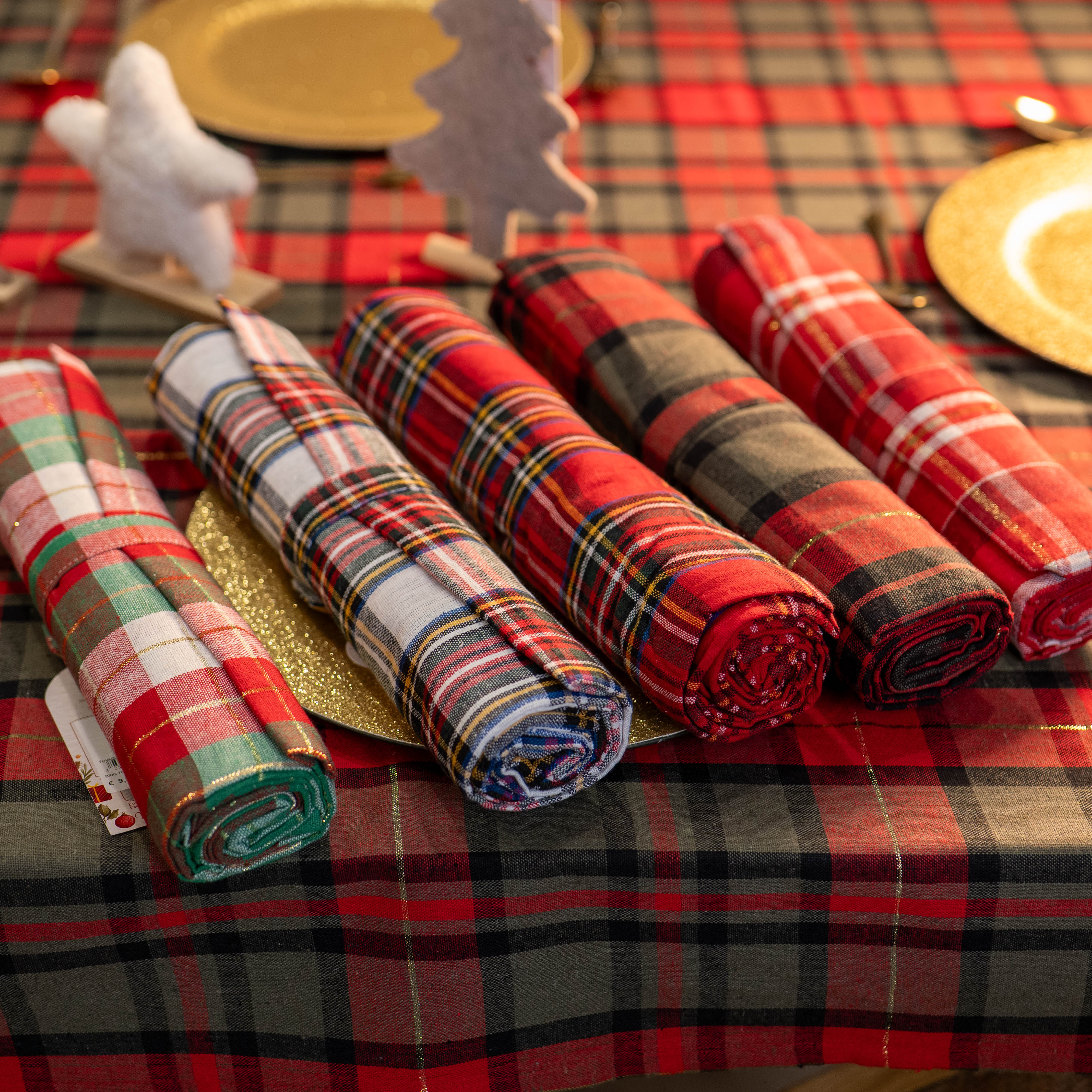 Tovaglia Preziosa Home - Tartan