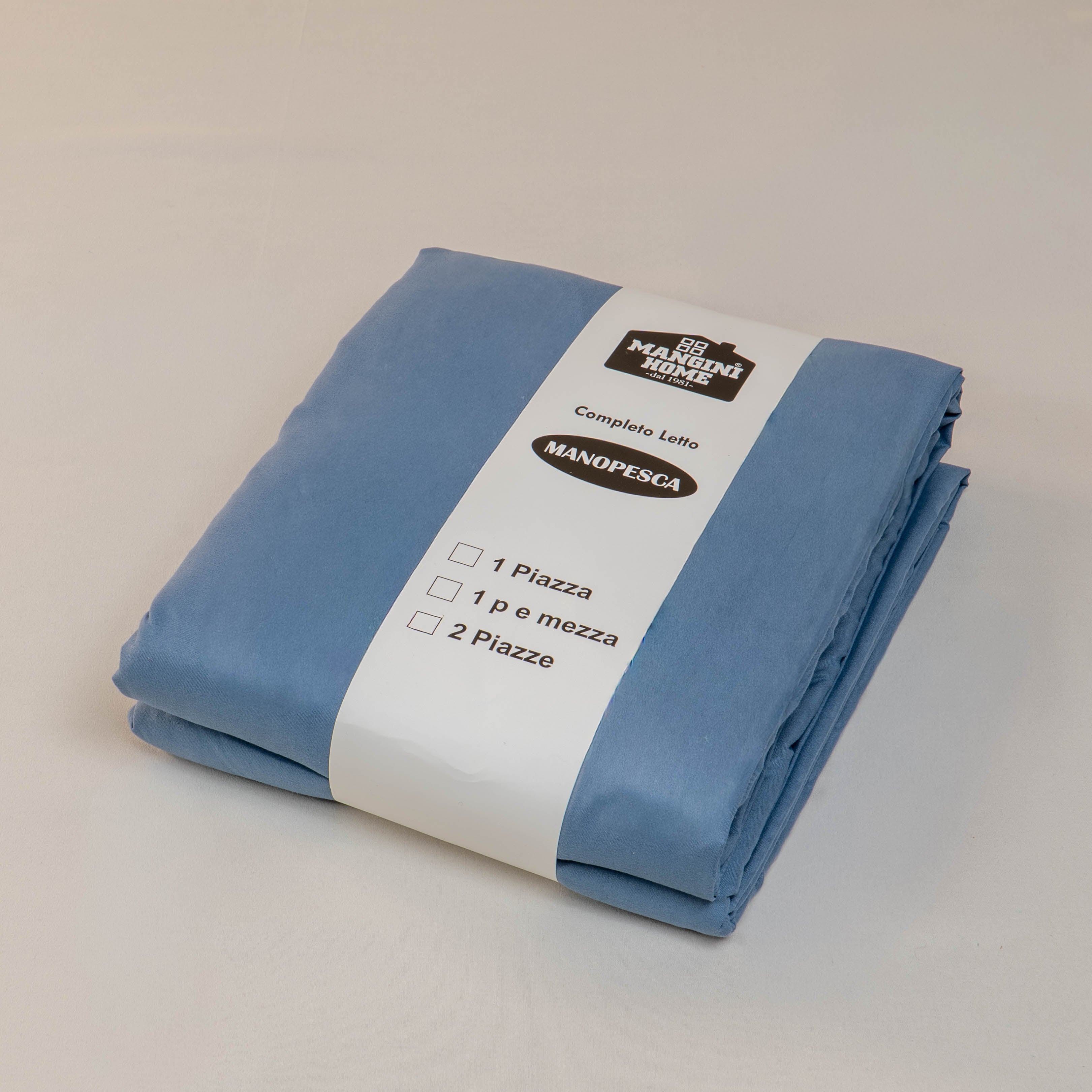 Completo letto Manopesca - Azzurro