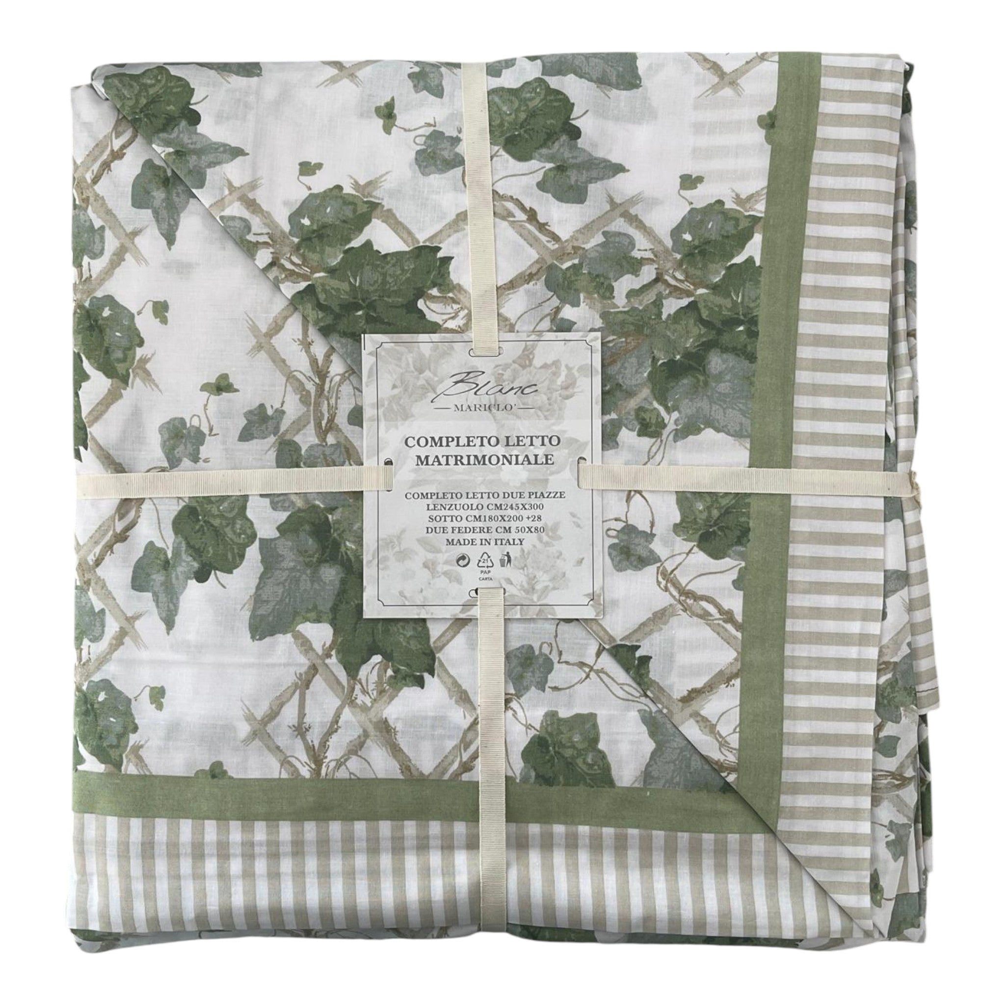 Completo letto Blanc Mariclò - Hedera