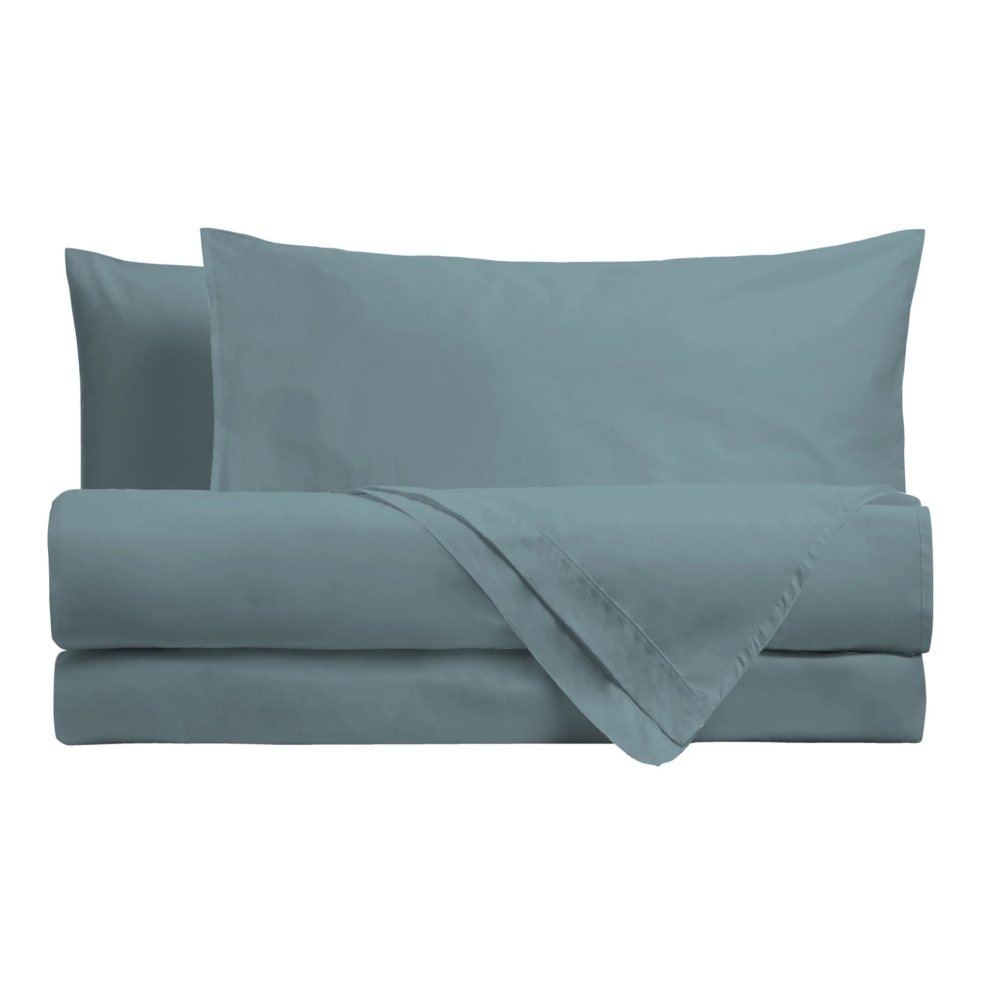 Completo letto Happidea - cotone - Laguna