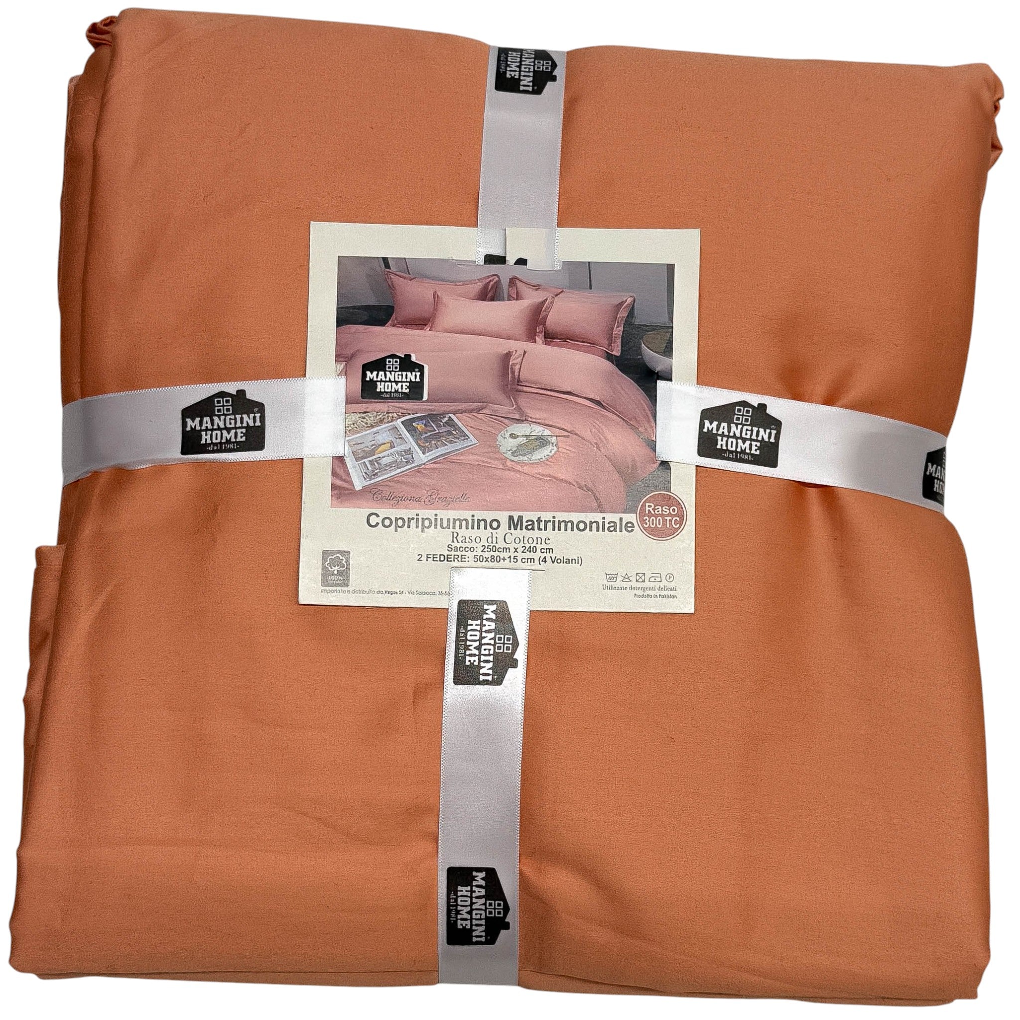 Copripiumino matrimoniale - Arancione
