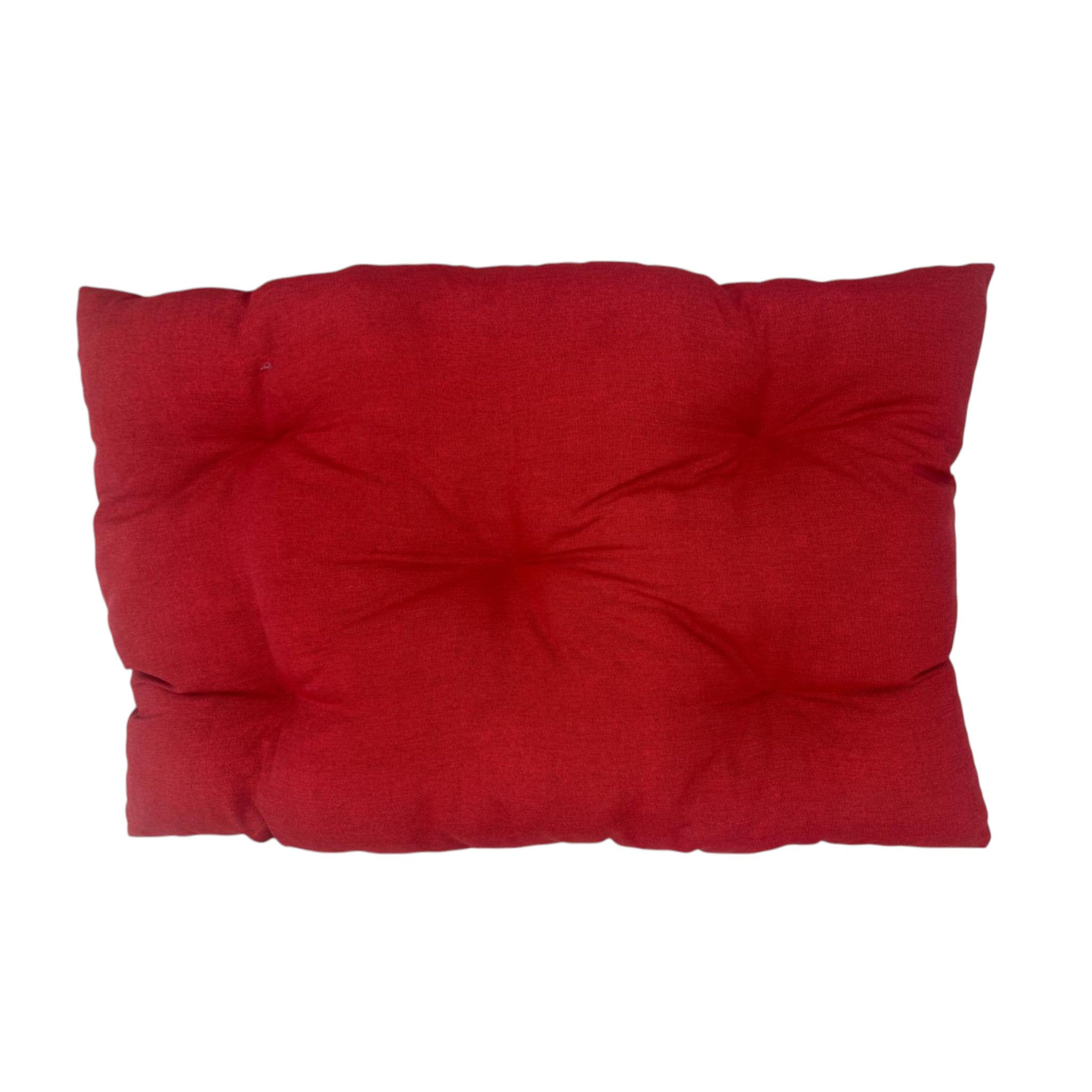 Cuscino pallet - 80 x 120 cm - Rosso