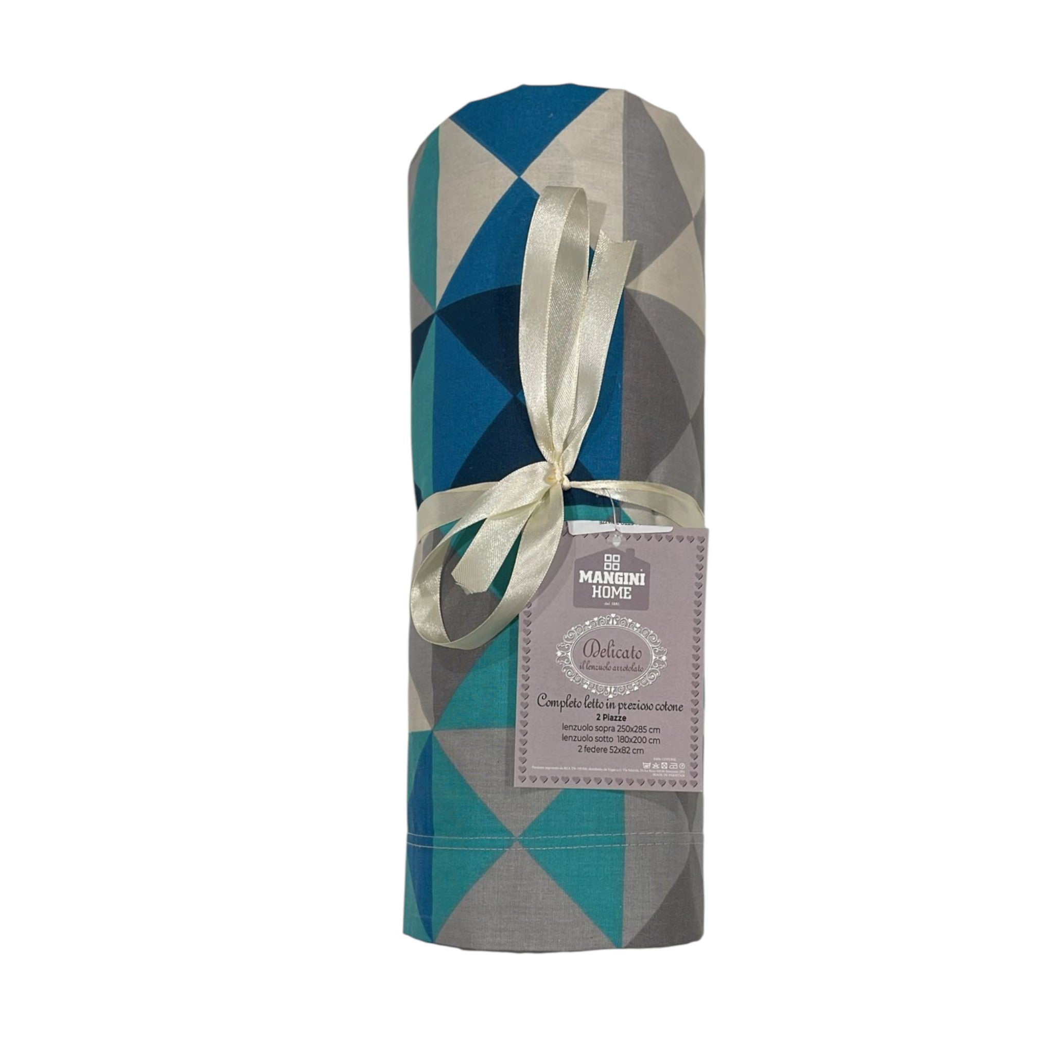 Rotolato - il lenzuolo arrotolato - Rombi