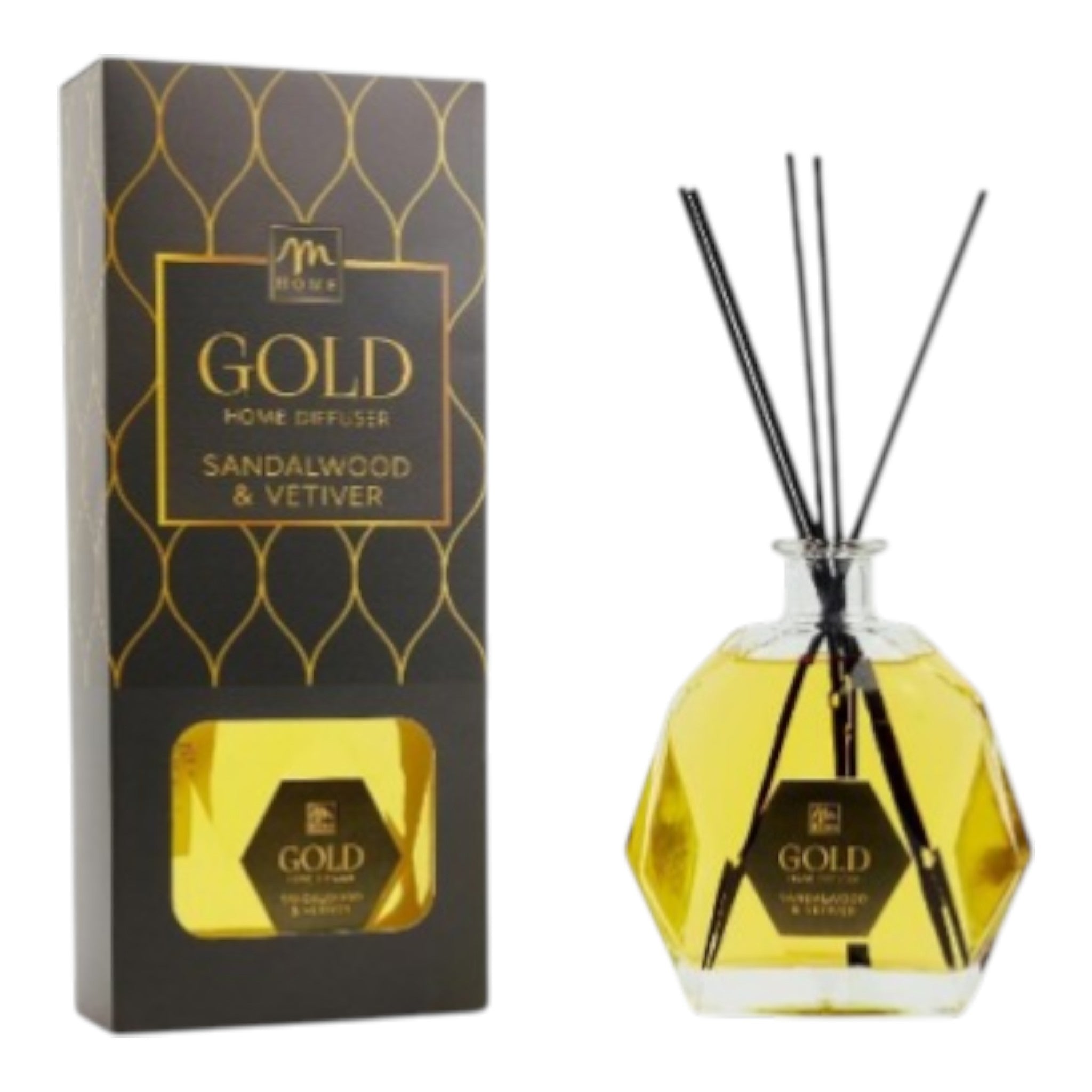 Diffusore Gold - SandalWood & Vetiver