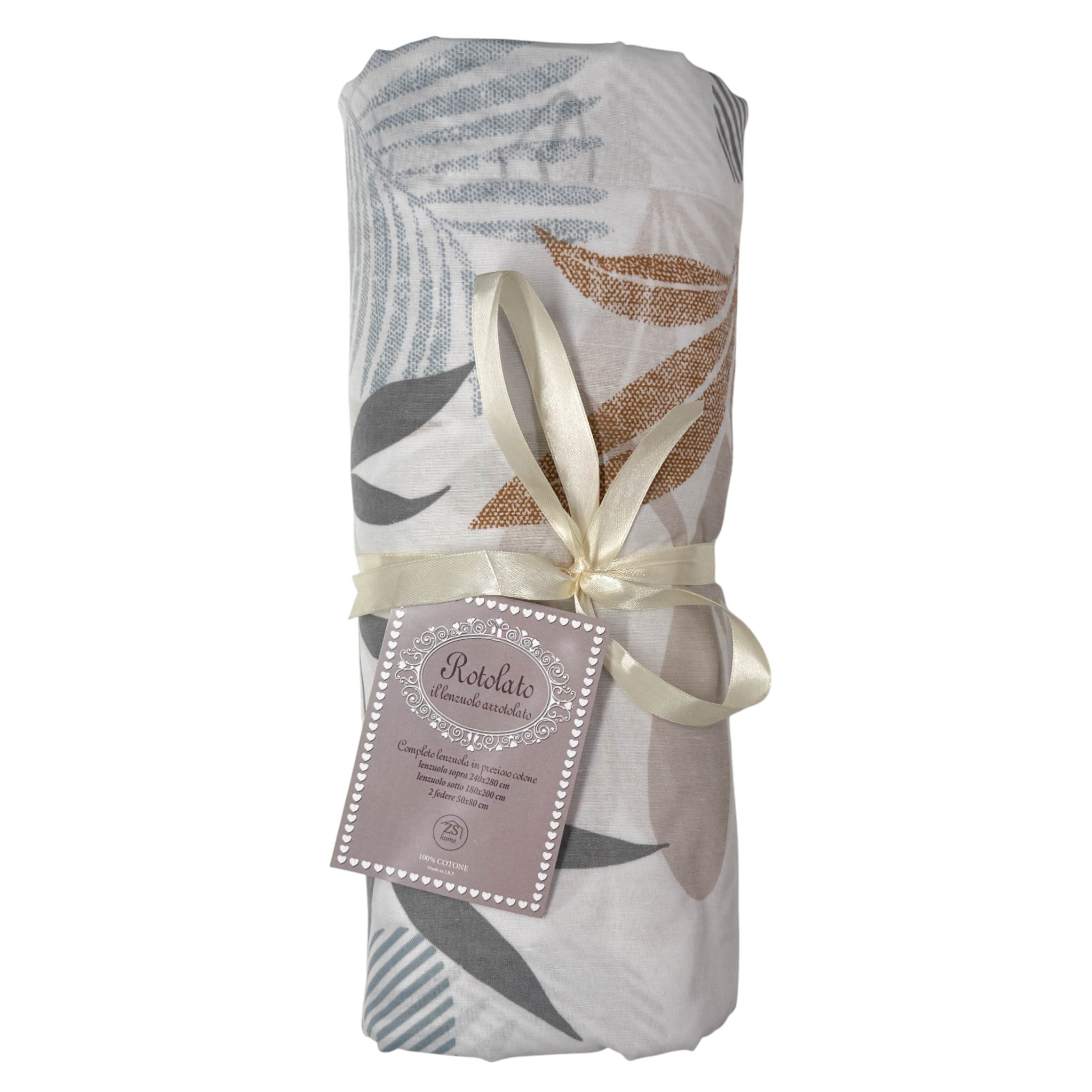 Rotolato - il lenzuolo arrotolato - Foglie