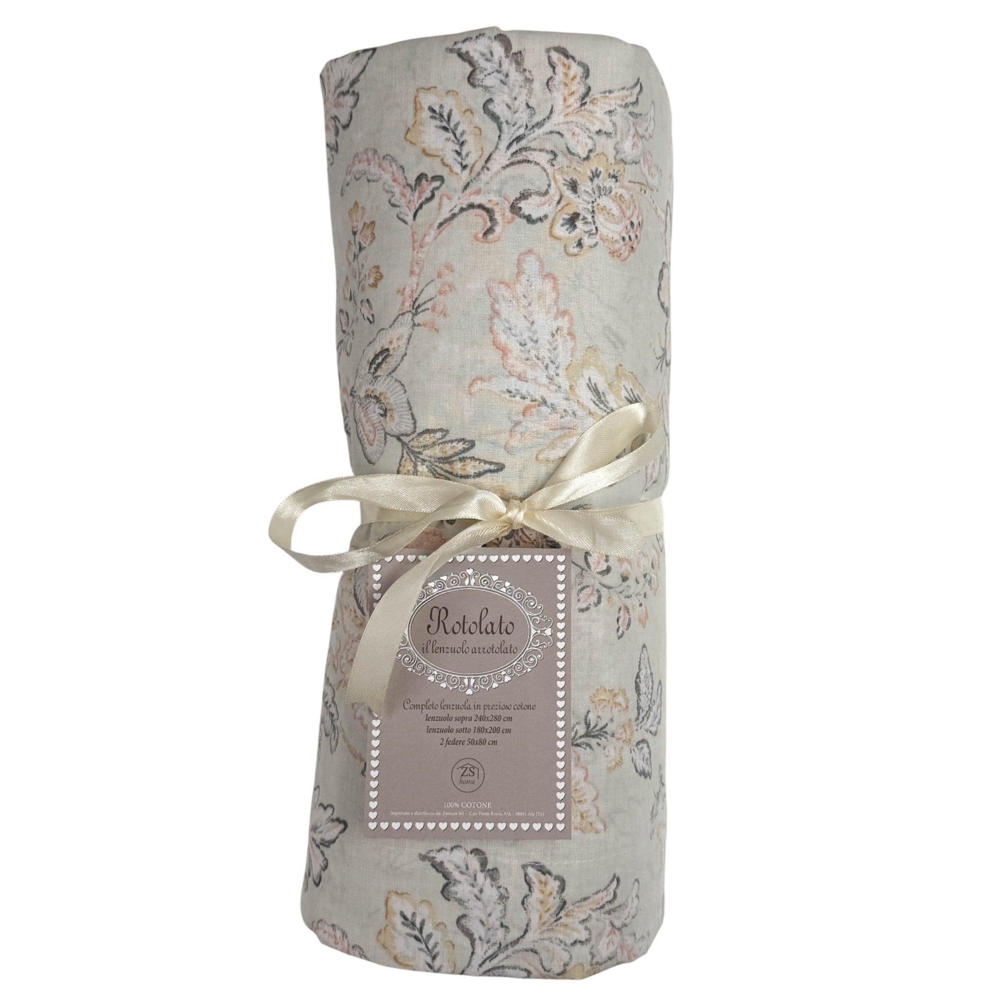 Rotolato - il lenzuolo arrotolato - Floreale