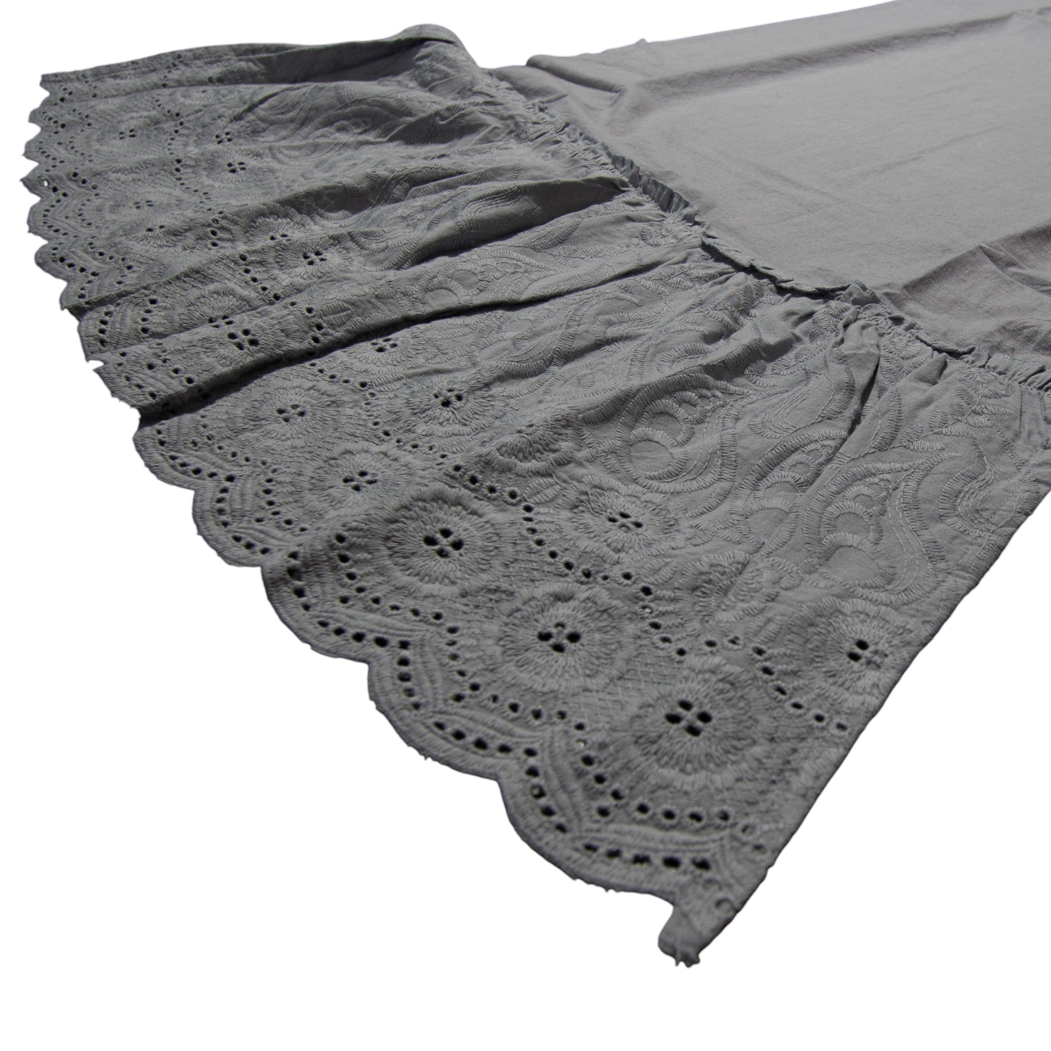 Runner con gala Blanc Mariclò - grigio