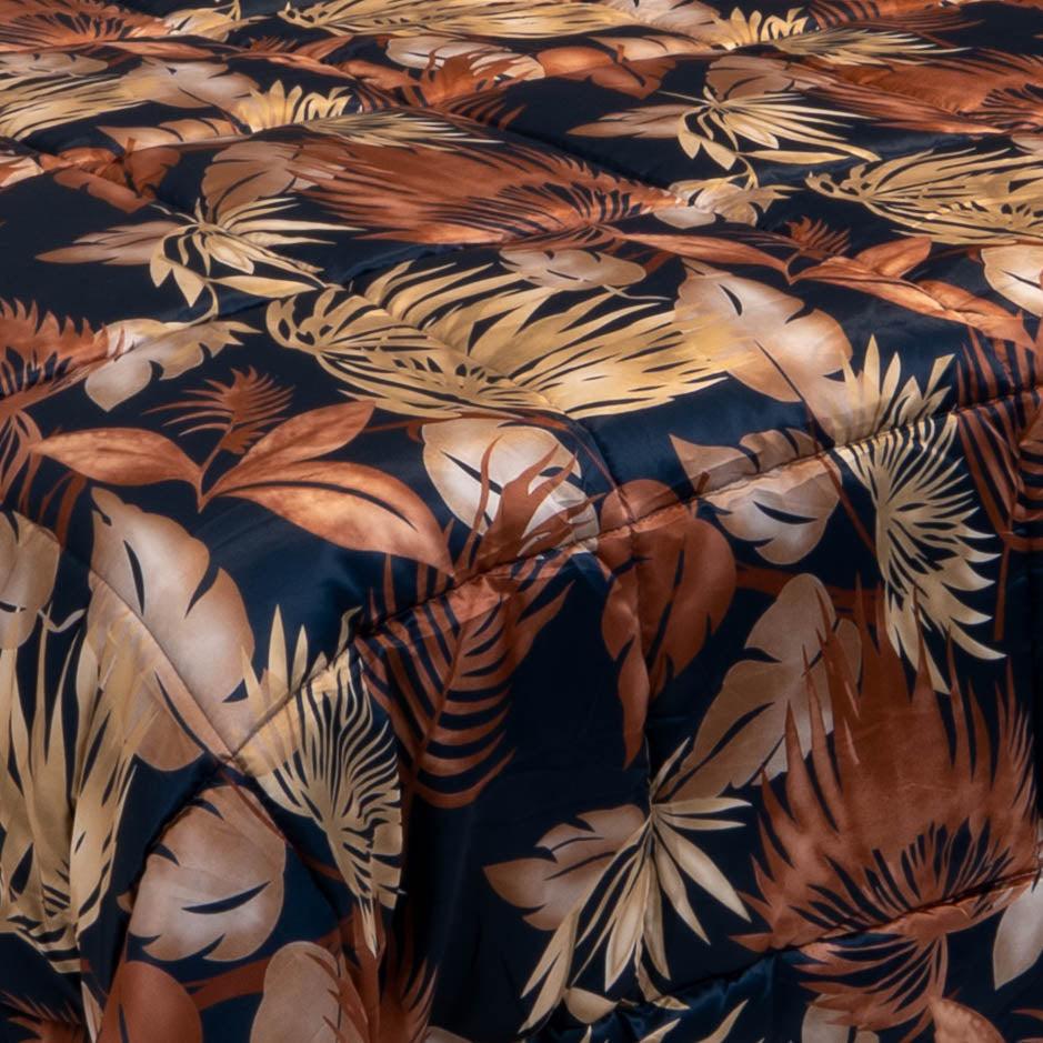 Trapunta digitale raso - tropicale