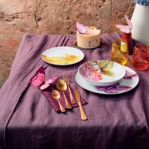 Set posate Tognana Odette - 24 pz - Rose Gold