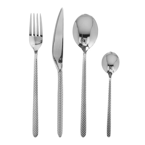 Set posate Tognana Ophira - 24 pz - Argento