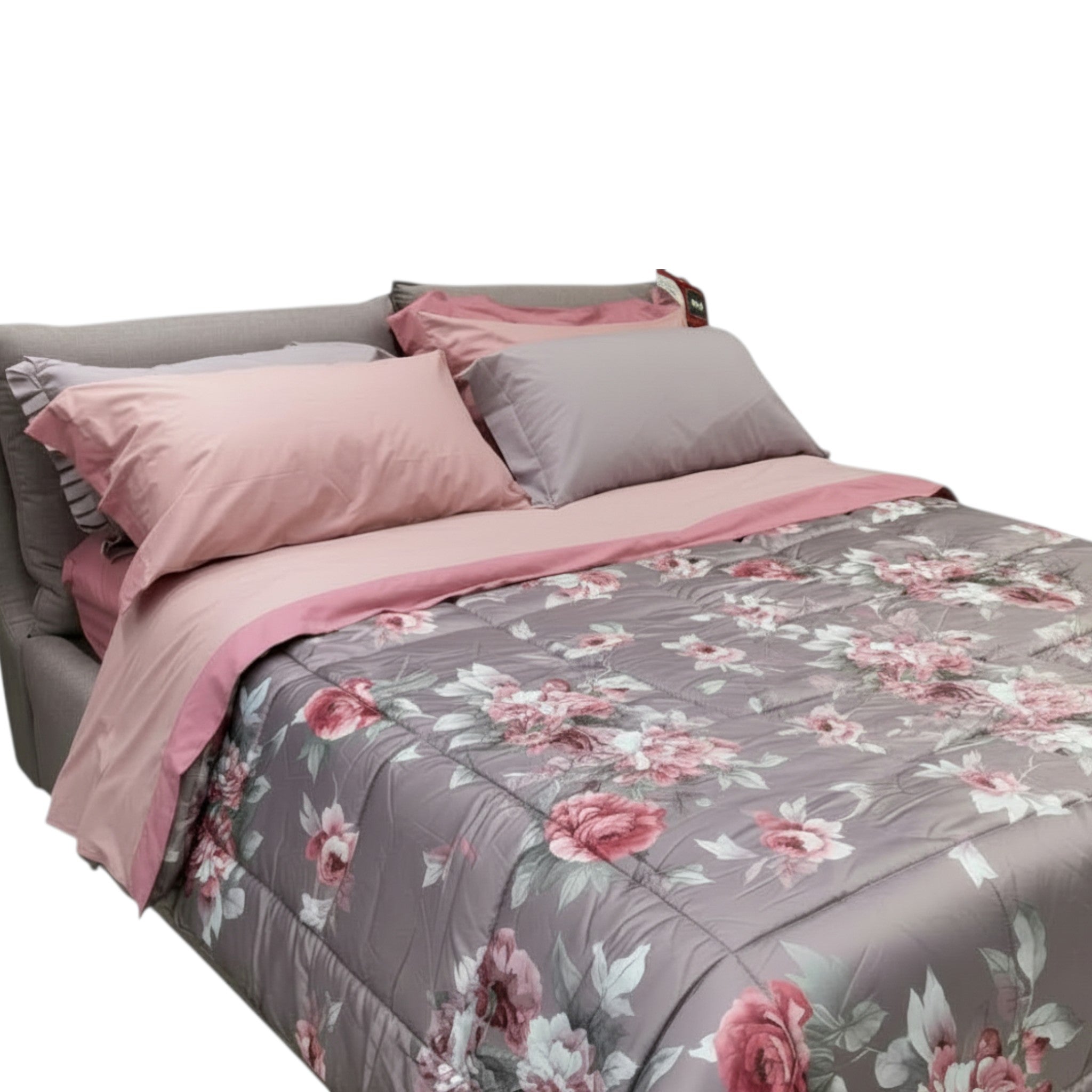 Trapunta digitale raso - floreale