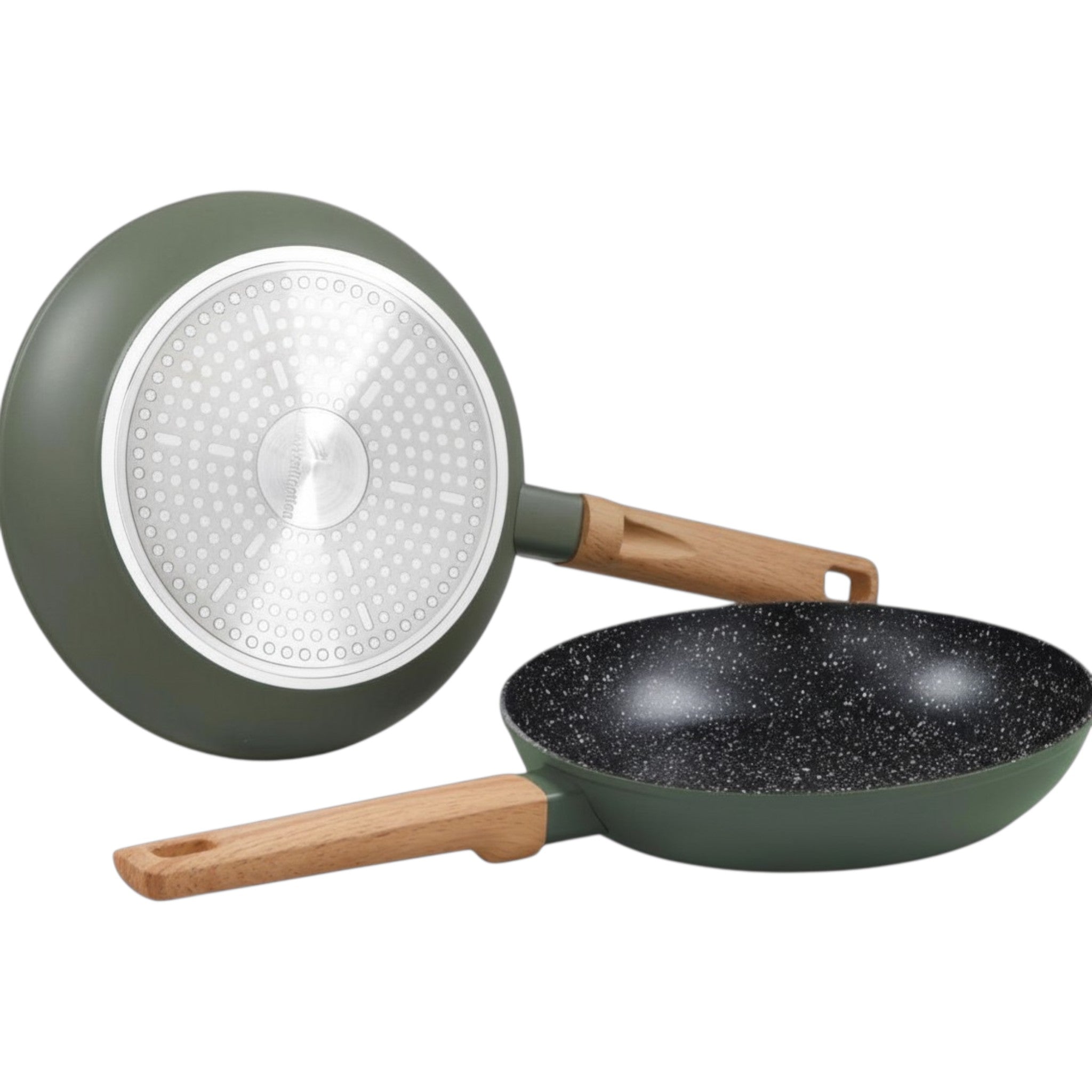 Set 2 padelle Warm - CasaCollection - Green