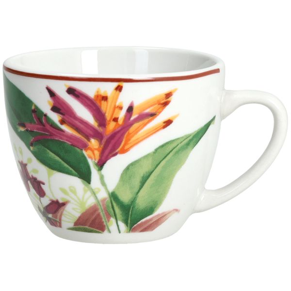 Set 6 tazze con piatto Tognana - Tropicalia