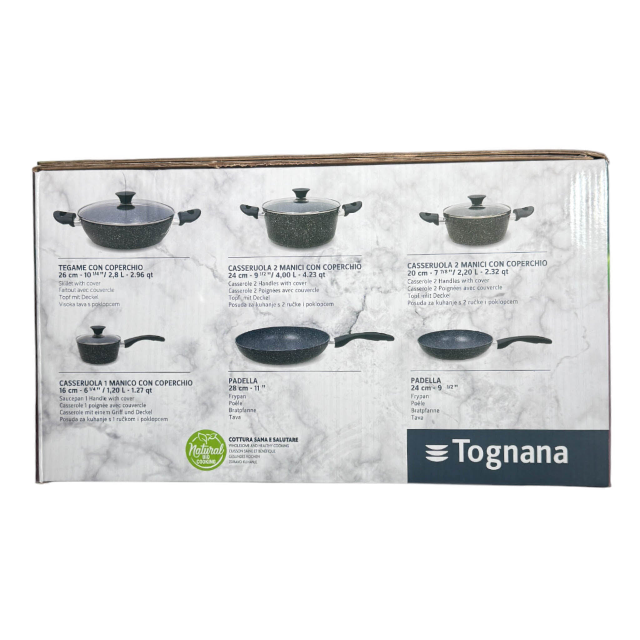 Batteria Tognana - Black Gemstone - 10 pz