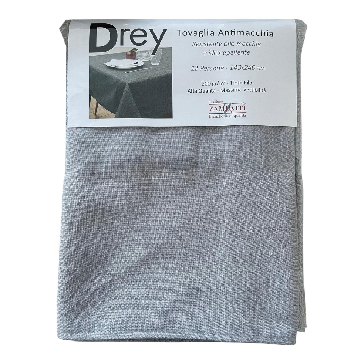 Tovaglia antimacchia Drey - Grigio