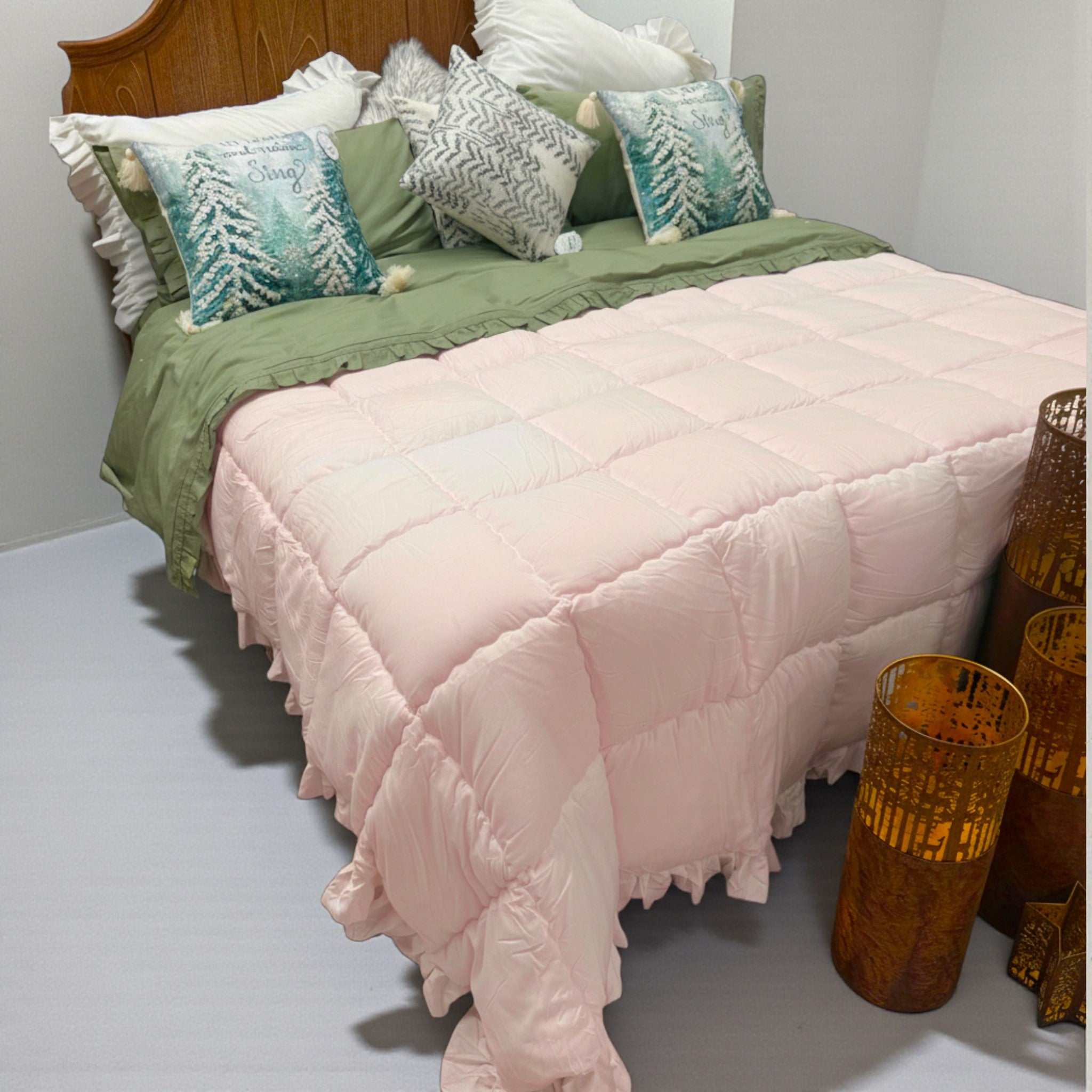 Trapunta Blanc Mariclò - Rosa