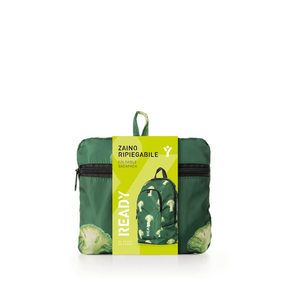 Zaino ripiegabile - Ready - Broccoli