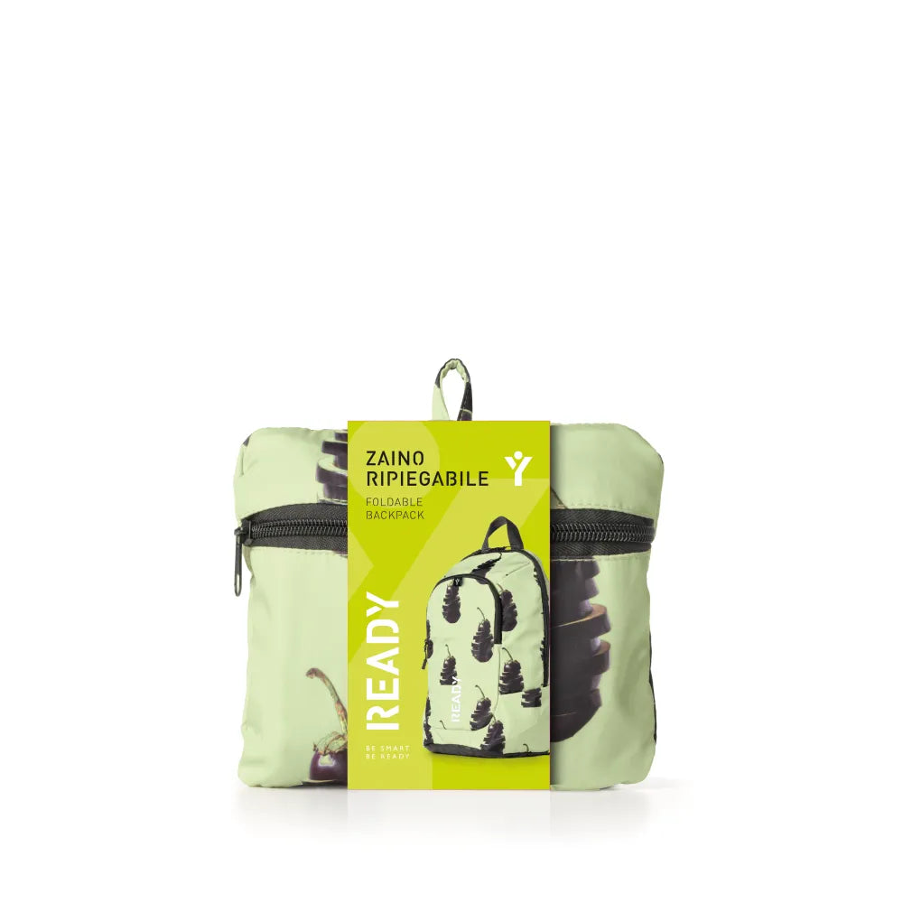 Zaino ripiegabile - Ready - Melanzane