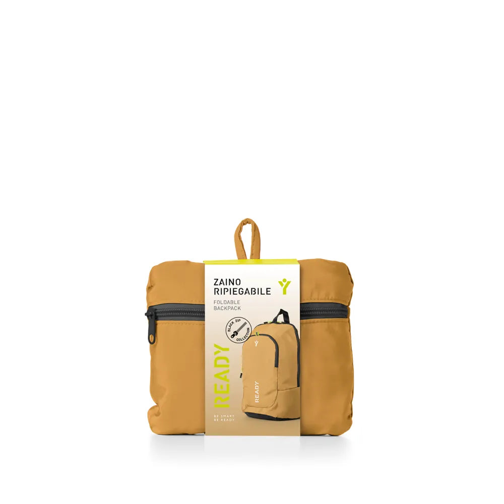 Zaino ripiegabile - Ready - Ocra
